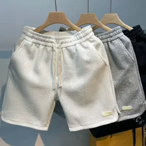 Autumn Men's Casual Shorts DailyJogging Sport Short Pants Solid Color Drawstring Basketball short Loose Dry Gym Sports Short Man