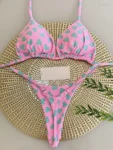 RUOTONGSEPT Swimwear Women Leopard Print Brazilian Bikini Set Sexy Thong Swimsuit Two Pieces Bathing Suit Women 2023 Beach Wear