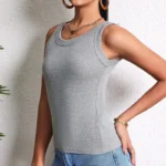 1/3 Pieces Four Seasons Thin Ladies Solid Color Joker Camisole Young Women Plus Size Comfortable and Sexy T-shirt Shirt Casual