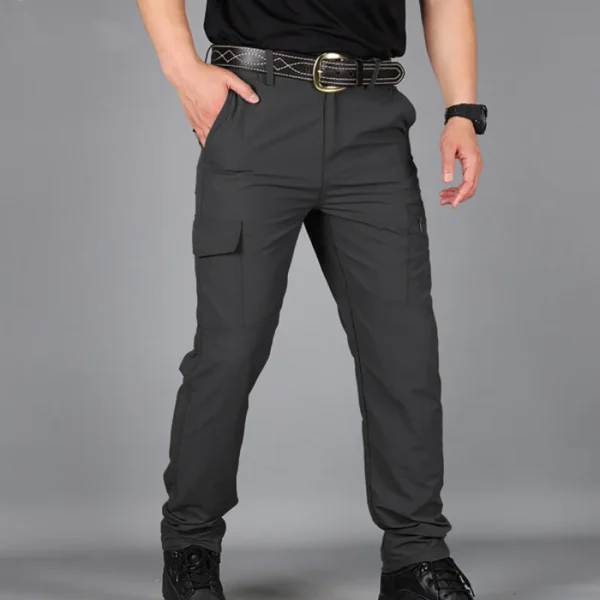 Male Cargo Pants Men Army Military Tactical Pants Streetwear Jogger Trekking Hiking Mountain Work Tourism Trousers Slim Fit