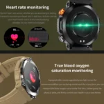 Men's Smart Watch 360 * 360 HD Touch Screen Sports Waterproof Smartwatch Health Monitoring Bluetooth Call Smart Watches
