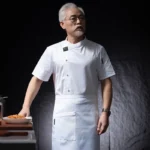 Men Head Chef Food service Kitchen Cooking Costume Pizzaiolo Cook Uniform Restaurant Chef's Jackets Bakery Cafe Working Clothes