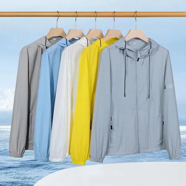 Fashionable and trendy new hot selling sun protection clothing, lightweight and breathable, couple's cold and super strong UV pr