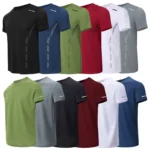 4/1/2 Pack Men's Gradient Quick-drying Sportswear Teenagers Leisure Joker Short-sleeved Multi-size Mixed-color Running Fitness T