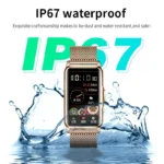 Classic Smart Bracelet Ladies Smart Watch Men Heart Rate Blood Oxygen Waterproof Sports Smart Strap Women Watch For Android IOS