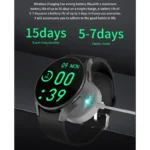 2025 New For Galaxy Watch 6 GPS Track Smart Watch Men Amoled Always Display Body Temperature Clock BT Talk Smart Watch Woman Man