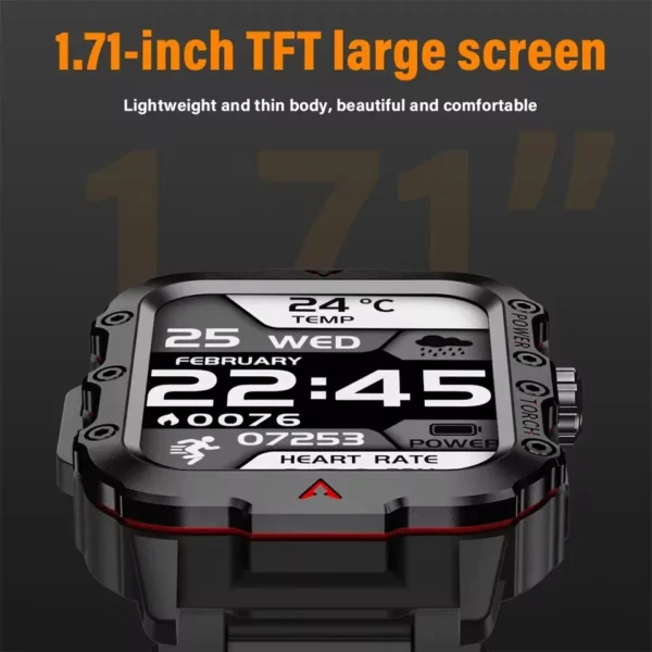 2025 Smartwatch For XIAOMI New GPS Smart Watch Men 1.71 Inch HD Display GPS & Make/Receive Phone Calls 400mAh Battery Braceletes