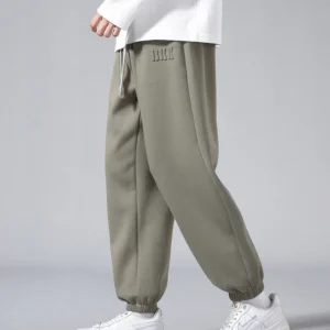 Men's Jogger Cotton/Polyester Sweatpants Big Size 8XL 7XL 6XL Sports Baggy Pants Sting Banding Hip Hop Loose Harem Trousers