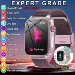 2025 New ECG+PPG Monitoring Smart Watch Women Blood pressure Blood Lipid Uric Acid Women Menstrual Health Tracker Smartwatches
