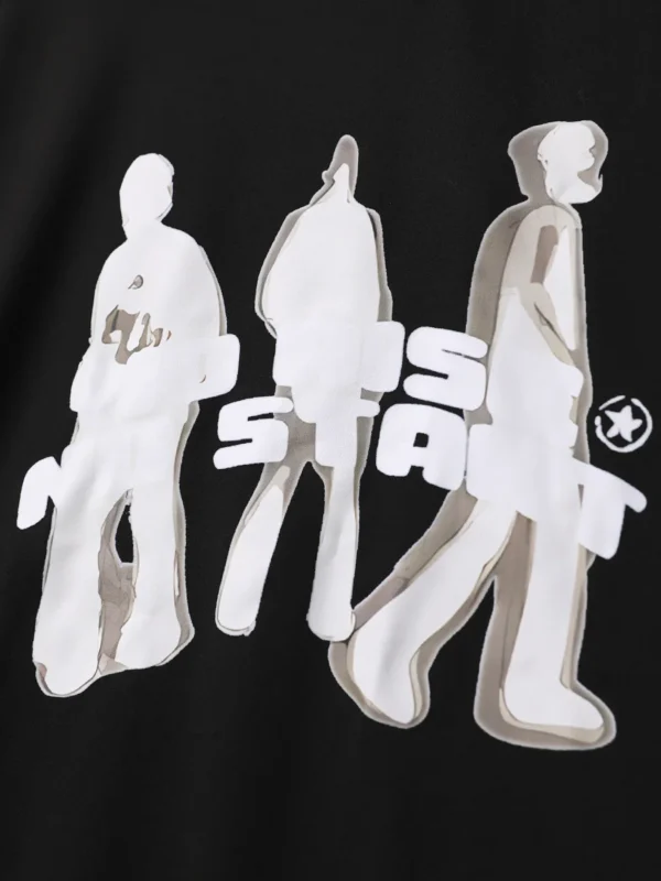 Elastic Smooth POLYESTER Summer Print Tshirts for Men Short Sleeve Y2k Clothing T-shirts Streetwear Graphic Tee