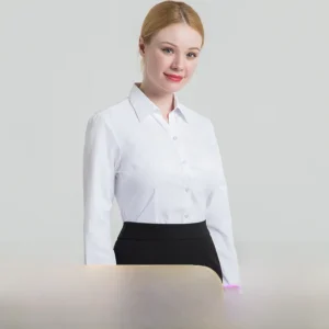 High-end spring and summer shirts for men and women, slim fit, no pocket pants, long-sleeved shirts, workwear, LOGO fashionab...