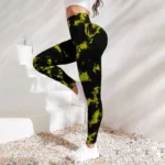 Tie Dye Workout Seamless Leggings for Women High Waist Gym Leggings Yoga Pants