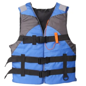 DIZETION Life Jacket & Buoyancy Aid Vest for Kayaking, Fishing, Rafting, Watersport Outdoor with Adjustable Straps