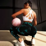 Tie Dye Workout Seamless Leggings for Women High Waist Gym Leggings Yoga Pants