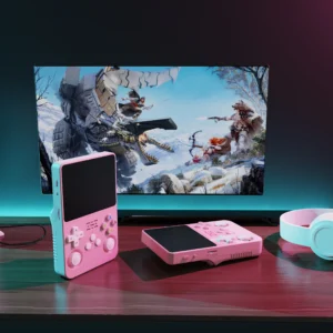 R36S Handheld Game Console 3.5 Inch IPS Screen Retro Game Console Linux System