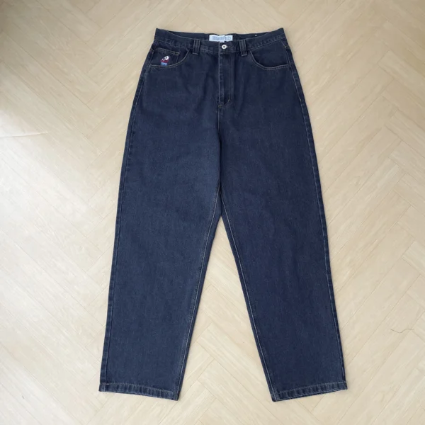 Y2K Big Baggy Boy Jeans for Men Streetwear Baggy Jeans Embroidery Denim Leisure Denim Pants Women Jeans Mujer Hot