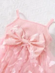 Children's Clothing 0-3 Year Girl Beautiful Little Butterfly Fashion Princess Dress+Shawl+Headband Birthday Party Fluffy Dress