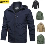 Camping Hiking Jacket Men Spring Autumn Outdoor Sports Breathable Coats Climbing Trekking Windbreaker Travel Waterproof Jacket