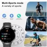 GT4 Pro Health Smart Watch Men 360*360 AMOLED Screen NFC GPS Tracker Compass BT call Blood oxygen IP68 Sport Smartwatch 2025New
