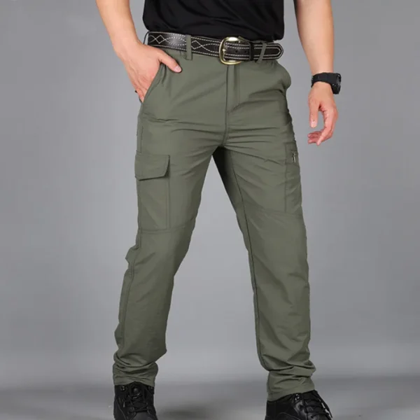 Male Cargo Pants Men Army Military Tactical Pants Streetwear Jogger Trekking Hiking Mountain Work Tourism Trousers Slim Fit