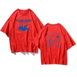 Billie Hit Me Hard and Soft Printed T-Shirt Men's Women's Summer Harajuku O-Neck Cotton European Size Casual Summer Top