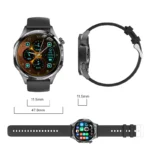 GPS NFC Smartwatch Men 360*360 AMOLED HD Screen Bluetooth Call Waterproof Men Smart Watch 2025 New For Huawei Watch 5 PRO