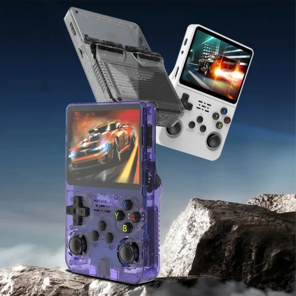 R36S Handheld Game Console 3.5 Inch IPS Screen Retro Game Console Linux System