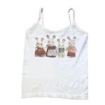 2000s Top Aesthetics Letter Print Baby Tees Y2k Style Streetwear Short Sleeve Cute Vintage Crop Top Women Fashion Punk Emo Girls