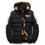 Men Autumn Winter Cotton Jacket Warm Comfortable Padded Thickened Down Jacket 2023 New Double-Sided Clothes Removable Cap M-5XL