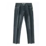 Spring and Autumn Men's Baggy Jeans Casual Straight Stretch Versatile Wide-leg Business Denim Pants Comfortable Loose Trousers