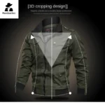 Casual solid color jacket, zippered pocket, stand up collar, oversized jacket, tough guy style, thin motorcycle top