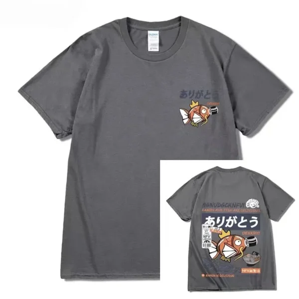 Cartoon Printed Cotton Short-Sleeved T-Shirt for Women Summer New Design Niche Versatile Bottoming Shirt Couple Tops