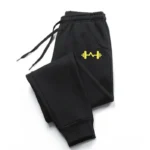 2025 autumn and winter new men's ankle pants small foot pants draw rope design sports running pants casual pants