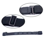 Black Shirt Stay Belt for Men Women Keep Shirt Tucked In Adjustable Elastic Non-slip Wrinkle-Proof Shirt Holder Strap Lock Belt
