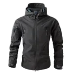 Men's Winter Autumn Softshell Fleece Jackets Waterproof Outdoor Fishing Hiking Hunting Thermal Camping Cargo Coats Warm M-5XL