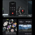 New For Samsung Galaxy Watch 6 Classic Smartwatch Men AMOLED HD Screen Voice Assistant Bluetooth Call NFC Smart Watch for Women