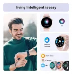 2024 New GPS Smart Watch Women True AMOLED 466*466 HD Screen Health Tracker Sports NFC Voice Bluetooth Call Smartwatches Ladies