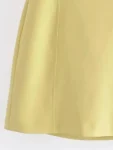 TRZA-Women's Strapless Hollow Out Mini Dress, Sexy Sweetheart Neck, Back Zipper, Female Dresses, Fashion