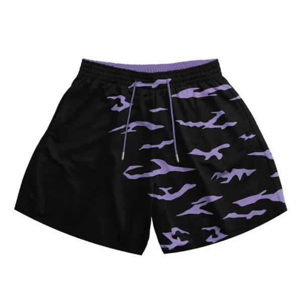 Anime Casual Shorts Men Women Manga Cartoon Sports Gym Shorts Fitness 3D Print Quick Dry Mesh Board Shorts Summer Male