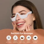 3D EMS Eye Massager with Red Light