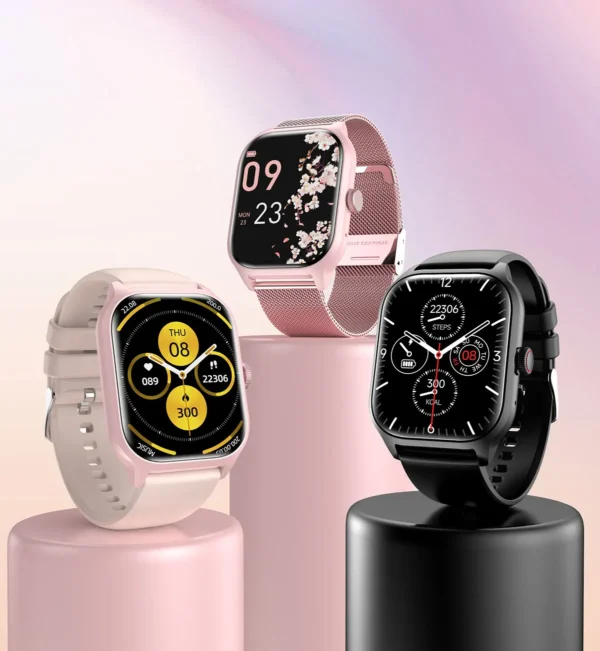 LEMFO LT10 Smart Watch 2024 Android Gift Bluetooth Call Smartwatch 2024 Touch Dial Music Fitness Tracker Sports Watches