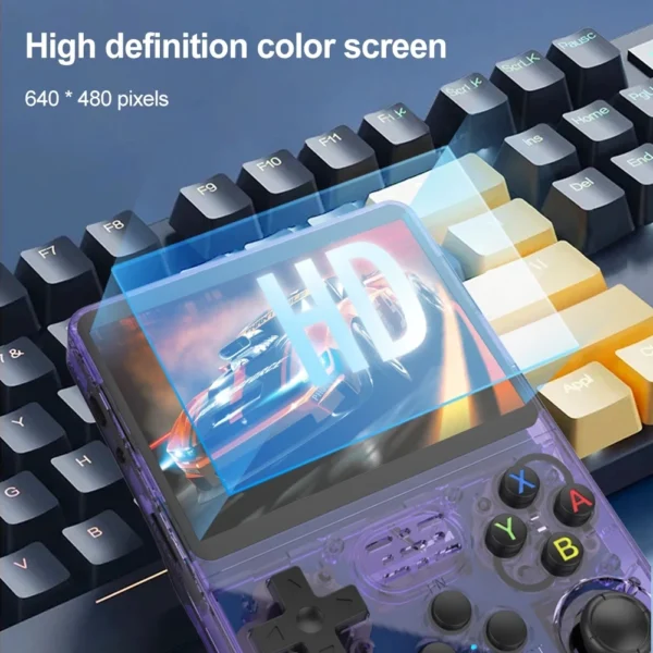 R36S Handheld Game Console 3.5 Inch IPS Screen Retro Game Console Linux System