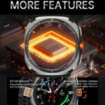 4G Call Smart Watch Men Women 1480mAh 480*480 AMOLED Screen SmartWatch Support SIM card WIFI NFC GPS Compass Sports Smartwatch