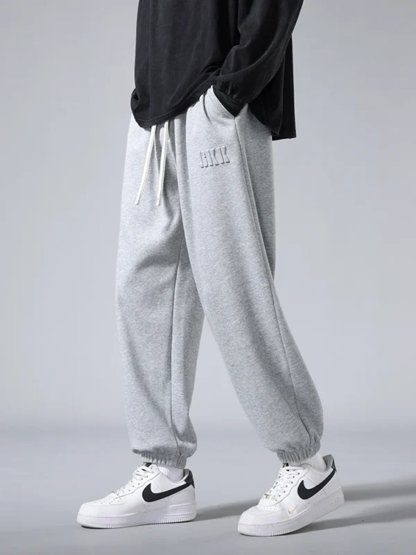 Men's Jogger Cotton/Polyester Sweatpants Big Size 8XL 7XL 6XL Sports Baggy Pants Sting Banding Hip Hop Loose Harem Trousers
