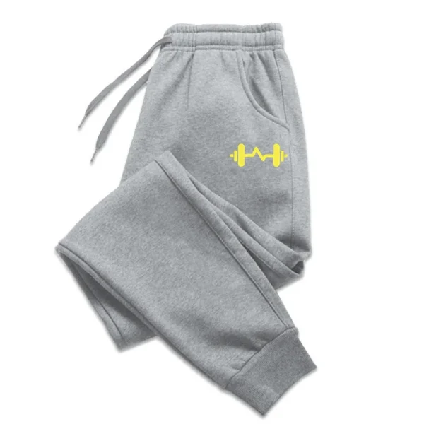 2025 autumn and winter new men's ankle pants small foot pants draw rope design sports running pants casual pants