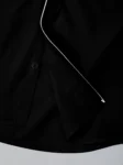 Spring and autumn men's long-sleeved solid color shirt, stand-up collar comfortable button-down fashionable slim shirt