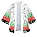 Men Japanese Anime Samurai Tanjirou Kamado Green Black Checkered Kimono Haori Cardigan Zenitsu Agatsuma Yellow Cosplay Costume
