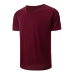 1/5 Pcs Men's Solid Color Waffle Sports Short Sleeve Fitness Running Jogging Base Clothes Joker Comfort License Training Shirt
