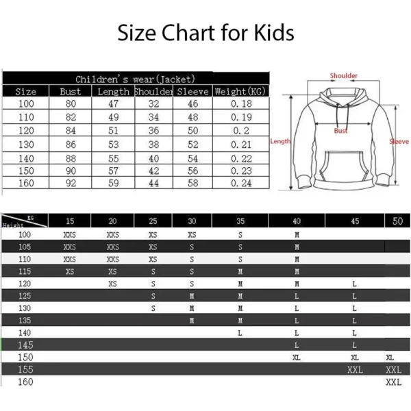 Boys Girls Deadpool Wolverine Cosplay Costume Superhero 3D Print Pullover Hoodies Jacket Sweatshirts for Halloween Party