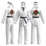 Anime Game KOF Cosplay Costume Cobra Kai Val Armorr Karate Uniform Taekwondo Clothing for Man Kids Gladiator Role Play Costume